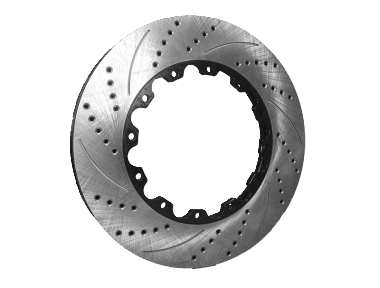 PA-03 Slotted and Drilled Car Rotors
